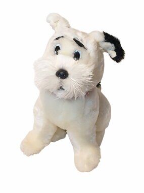Russ Berrie ABC The Key Skiddles Dog Pupppy Stuffed Plush Toy 10"